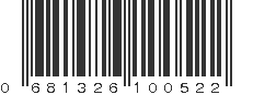 UPC 681326100522