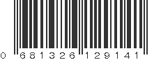 UPC 681326129141
