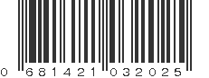 UPC 681421032025