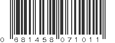 UPC 681458071011