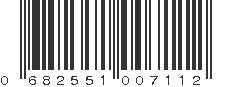 UPC 682551007112