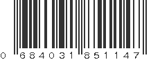 UPC 684031851147