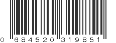 UPC 684520319851