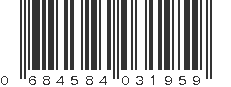 UPC 684584031959