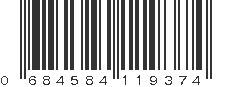 UPC 684584119374