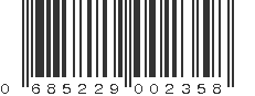 UPC 685229002358