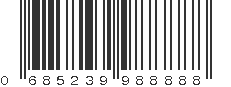 UPC 685239988888