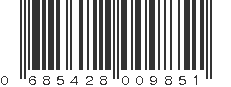 UPC 685428009851