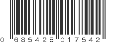 UPC 685428017542