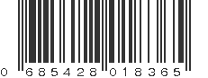 UPC 685428018365