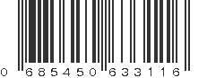 UPC 685450633116