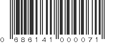 UPC 686141000071