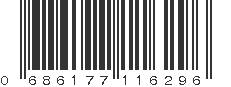 UPC 686177116296