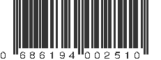 UPC 686194002510