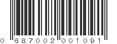 UPC 687002001091