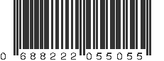 UPC 688222055055