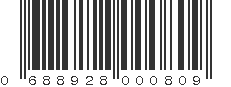 UPC 688928000809