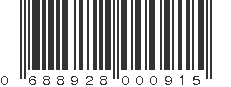 UPC 688928000915