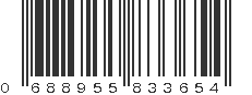 UPC 688955833654