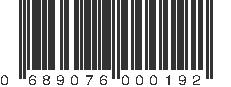 UPC 689076000192