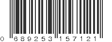 UPC 689253157121