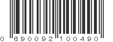 UPC 690092100490