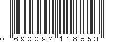 UPC 690092118853