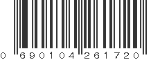 UPC 690104261720