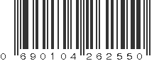 UPC 690104262550