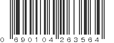 UPC 690104263564