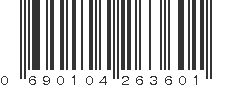 UPC 690104263601