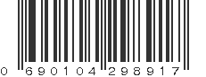 UPC 690104298917