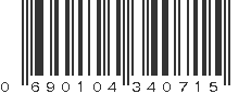 UPC 690104340715