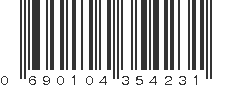 UPC 690104354231