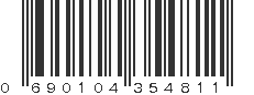 UPC 690104354811