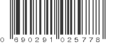 UPC 690291025778