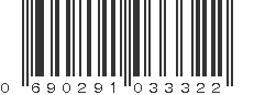 UPC 690291033322