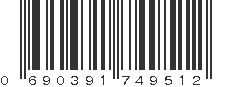 UPC 690391749512