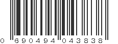 UPC 690494043838