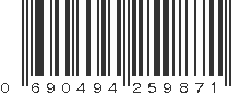 UPC 690494259871