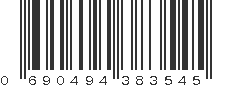 UPC 690494383545