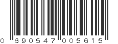 UPC 690547005615