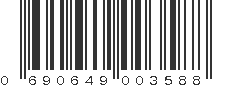 UPC 690649003588