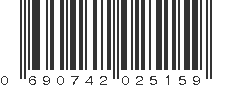 UPC 690742025159