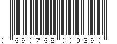 UPC 690768000390