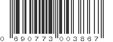 UPC 690773003867