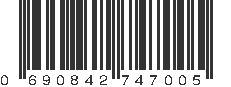 UPC 690842747005