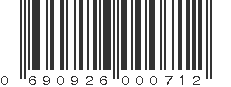 UPC 690926000712