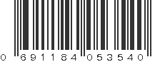 UPC 691184053540