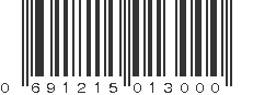 UPC 691215013000